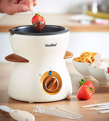 Review of VonShef Electric Chocolate Fondue Melting Pot