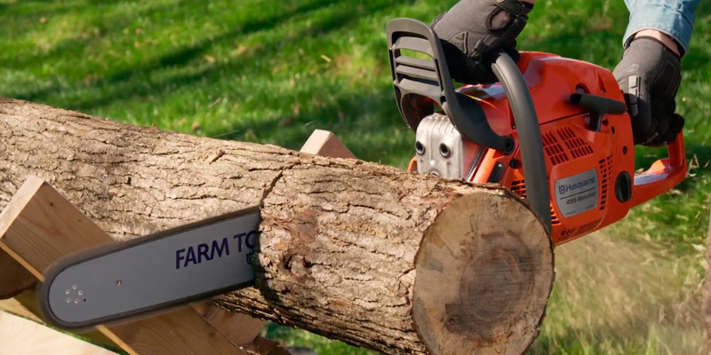 Review of Husqvarna 455 Gas-Powered Chain Saw (965030298)
