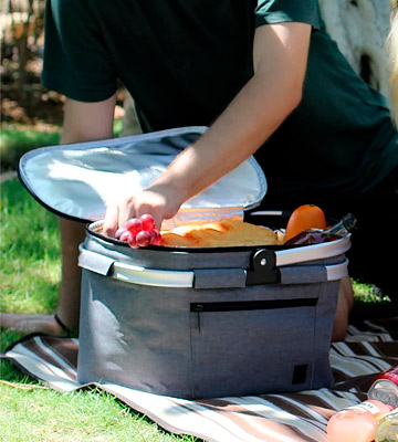 Review of ALLCAMP OUTDOOR GEAR Large Size Picnic Basket