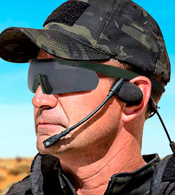 Review of XAegis 3 Color Lens Tactical Unisex Shooting Glasses