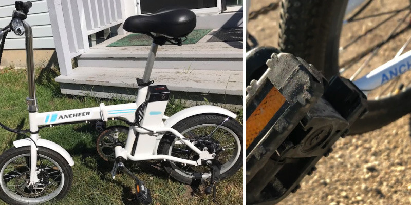 Review of Ancheer _Folding Collapsible Electric Commuter Bike