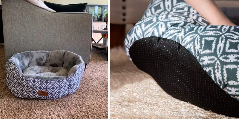Review of Bedsure Round Pet Bed for Indoor Cats or Small Dogs