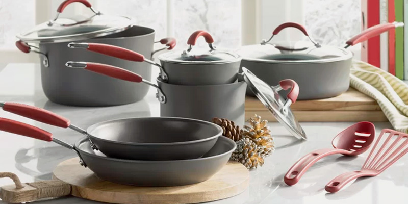 Review of Rachael Ray 87630 Hard Anodized Nonstick 12 Piece Cookware Set