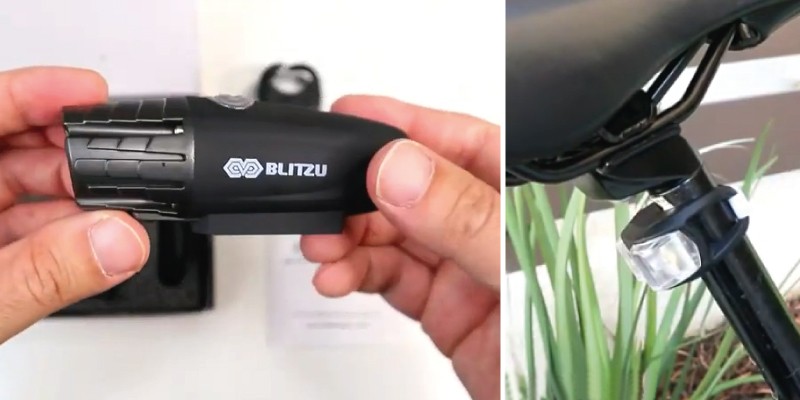 Review of Blitzu Gator 320 USB Rechargeable Bike Light Set