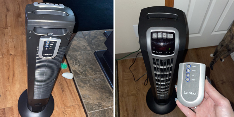 Review of Lasko 2511 36” Oscillating 3-Speed Tower Remote Control Household Fans