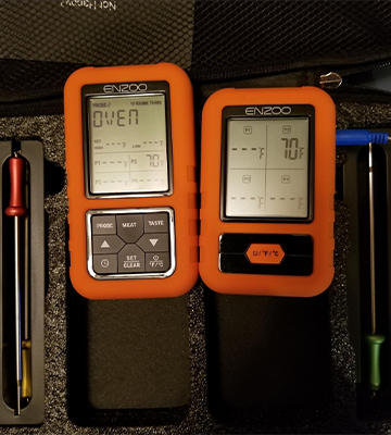 Review of ENZOO 1. 500FT Wireless Meat Thermometer