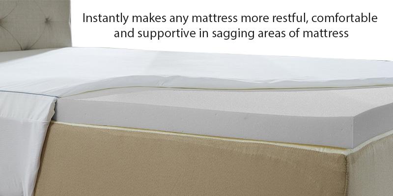 Review of Memory Foam Solutions Q43 Queen Size 3 Inch Thick