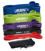 URBNFit 5-Band Set Resistance and Exercise Bands