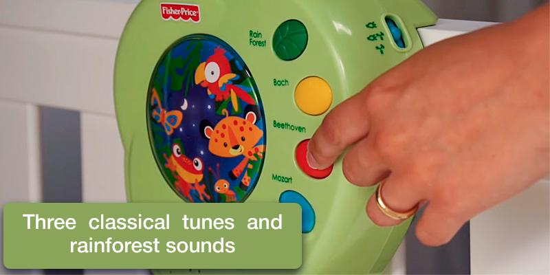 Fisher-Price K3799 Musical Mobile in the use