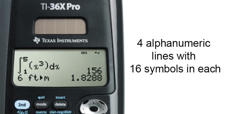 Review of Texas Instruments TI-36X Pro