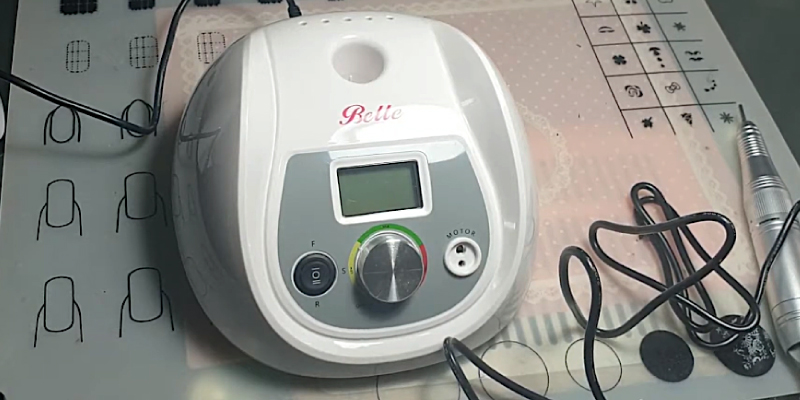 Review of Belle Nail Drill 30000 RPM Electric Nail File Machine