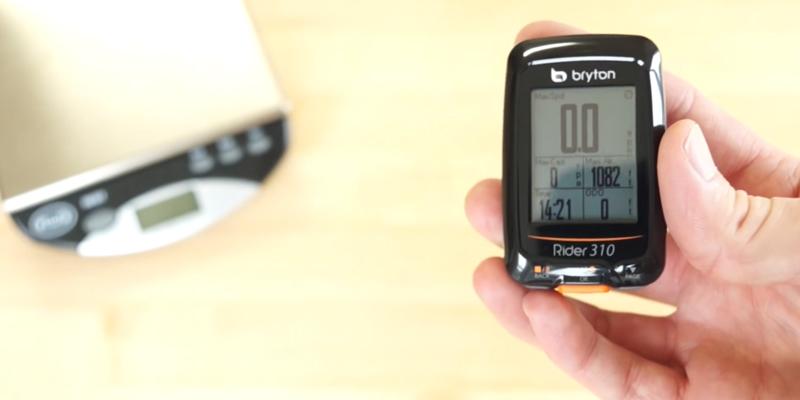 Bryton Rider 310 GPS Cycling Computer application