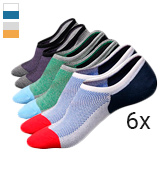 Mottee&Zconia MZSBT-d0110HE Cotton Low Cut No Show Casual Crew Ankle Non-Slide Socks