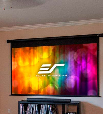 Review of Elite Screens ELECTRIC100H 100 | 16:9 Electric Motorized Projector Screen
