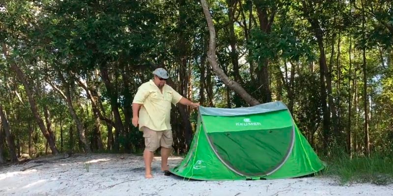 Review of ZOMAKE 4 Person Pop Up Tent, Beach Tent Sun Shelter