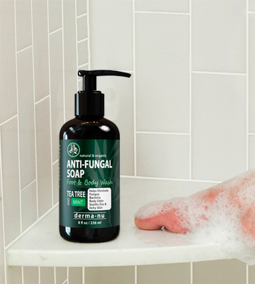 Review of Derma-nu Miracle Skin Remedies Anti-fungal Soap & Body Wash Antibacterial, Natural Fungal Treatment with Tea Tree Oil