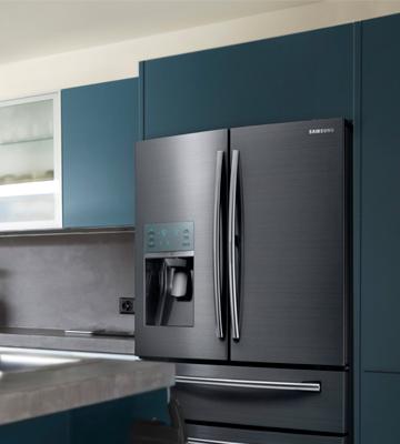 Review of Samsung 27.8 Cu.Ft. RF28JBEDBSG French Door Refrigerator