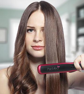 Review of Asavea Portable Electric Portable Electric Straightening Brush Temperature Auto Lock