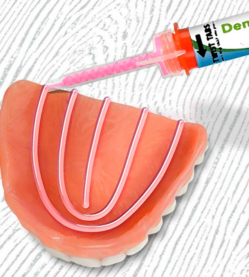 Review of DenSureFit Silicone silicone denture reline kit available over-the -counter, Soft