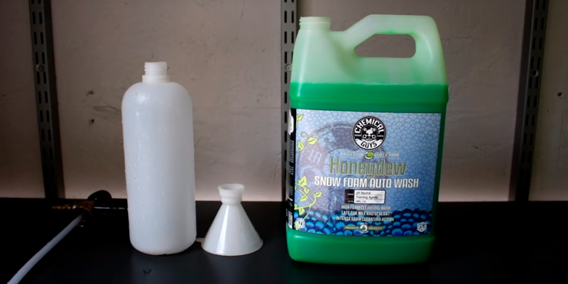 Review of Chemical Guys CWS_110 Honeydew Snow Foam Car Wash Soap and Cleanser