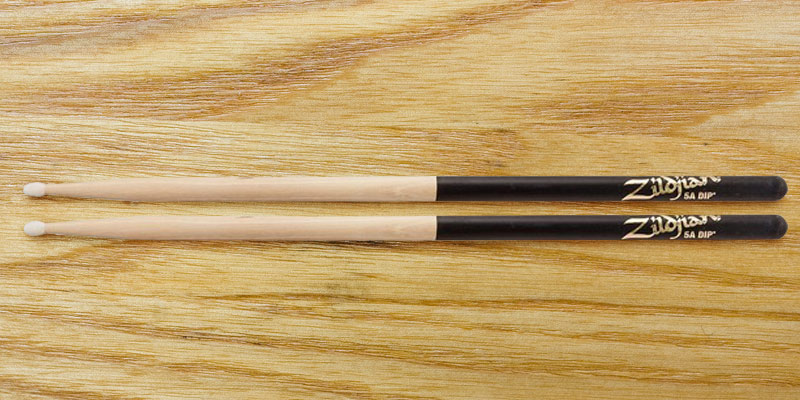 Review of Avedis Zildjian Company Nylon Black Dip Drumsticks