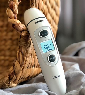 Review of Vigorun 5-in-1 Infrared Forehead and Ear Digital Thermometer