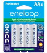 Panasonic Eneloop AA Rechargeable Batteries