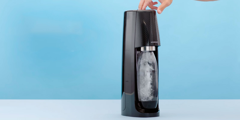 SodaStream Fizzi Soda Sparkling Water Maker in the use