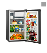 Midea WHS-160RB1 Single Reversible Compact Refrigerator