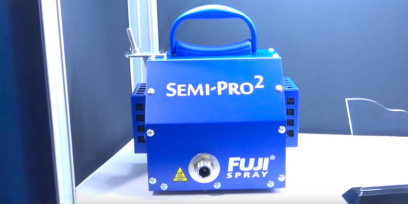 Fuji Spray 2203G Semi-PRO 2 Gravity HVLP Spray System in the use