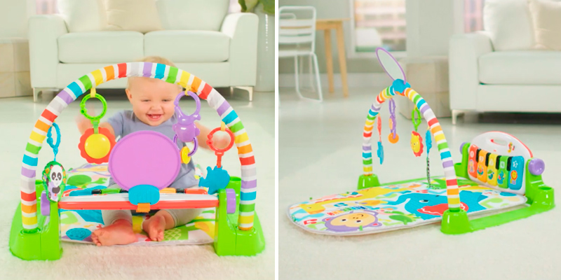Review of Fisher-Price FVY57 Deluxe Kick 'n Play Piano Gym