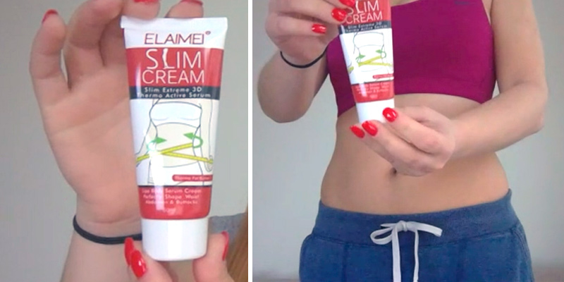 ALIVER Slim Cream Hot Cream (2 Pack), Cellulite Removal Firming Cream for Belly, Fat Burner in the use