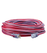 Southwire 2549SWUSA1 100-Foot 12/3 Outdoor Extension Cord with Lighted End