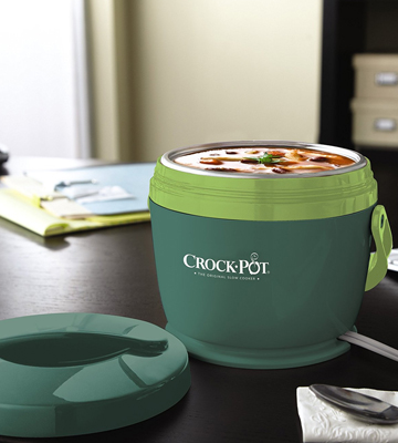 Review of Crock-Pot SCCPLC200-EM-SHP Lunch Crock Food Warmer, 20 ounce, Green