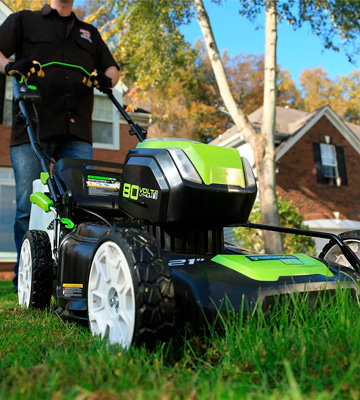 Review of GreenWorks PRO 21-Inch 80V GLM801602 Cordless Lawn Mower