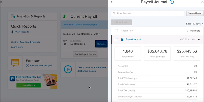 Review of Paychex Payroll Services