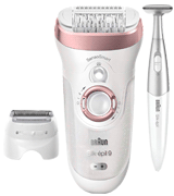 Braun Silk-épil 9-890 Sensosmart Epilator with Shaver and with Shaver and Face/Bikini Trimmer