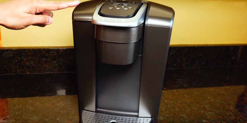 Review of Keurig K-Elite Single Serve K-Cup Pod Coffee Maker