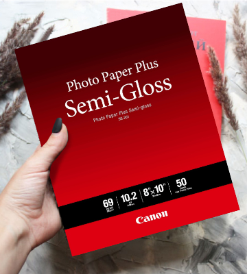 Review of Canon 50-Pack Photo Paper Plus Semi-Gloss