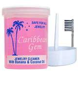 Caribbean Gem Banana & Coconut Oil 8 Oz Jar Jewelry Cleaner
