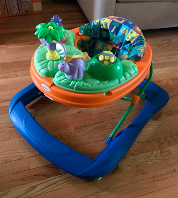 Review of Safety 1st Dino Sounds 'n Lights Discovery Baby Walker with Activity Tray