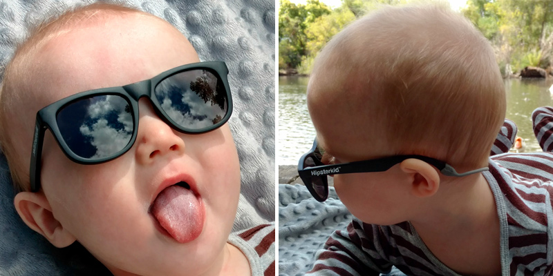Review of FCTRY Hipsterkid Polarized Sunglasses for Babies