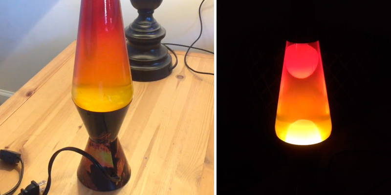 Review of Schylling 2149 Lava the Original Colormax Lamp with Volcano Decal Base