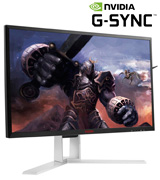 AOC AGON AG271UG 27” 4k/UHD G-SYNC IPS Gaming Monitor (4ms, DisplayPort, HDMI, USB)