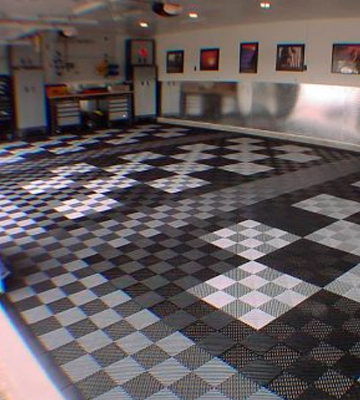 Review of IncStores Gunmetal Interlocking Garage Flooring (52 Tiles)