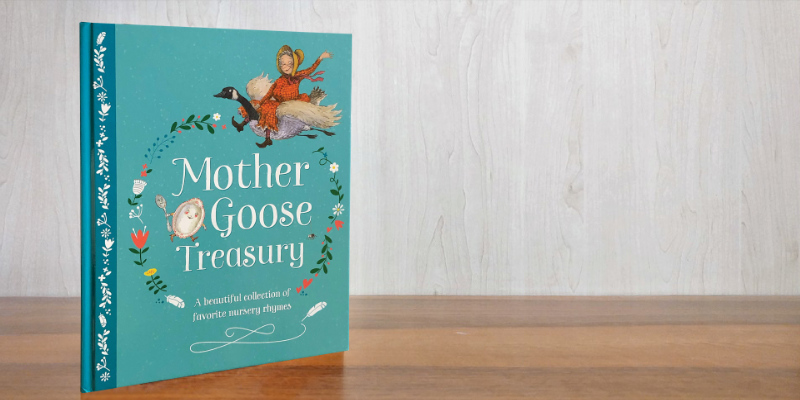 Review of Parragon Books Hardcover Mother Goose Treasury: A Beautiful Collection of Favorite Nursery Rhymes