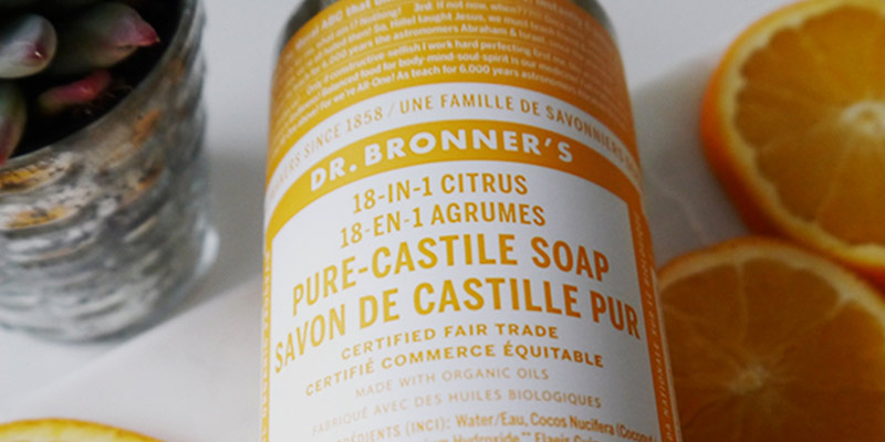 Review of Dr. Bronner's Citrus Pure-Castile Liquid Soap