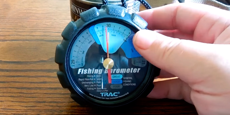Review of TRAC-Outdoor Products T3002 Fishing Barometer