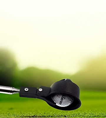 Review of DYWISHKEY Telescopic Golf Ball Retriever Golf Ball Picker, Golf Pick up Scoop