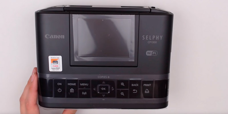 Canon Selphy CP1300 Compact Photo Printer in the use
